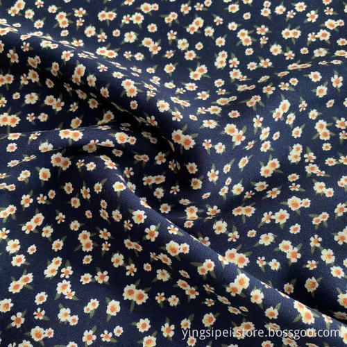 Gewebte gedruckte einfache Rayon Viskose Stoff Bereit Ware